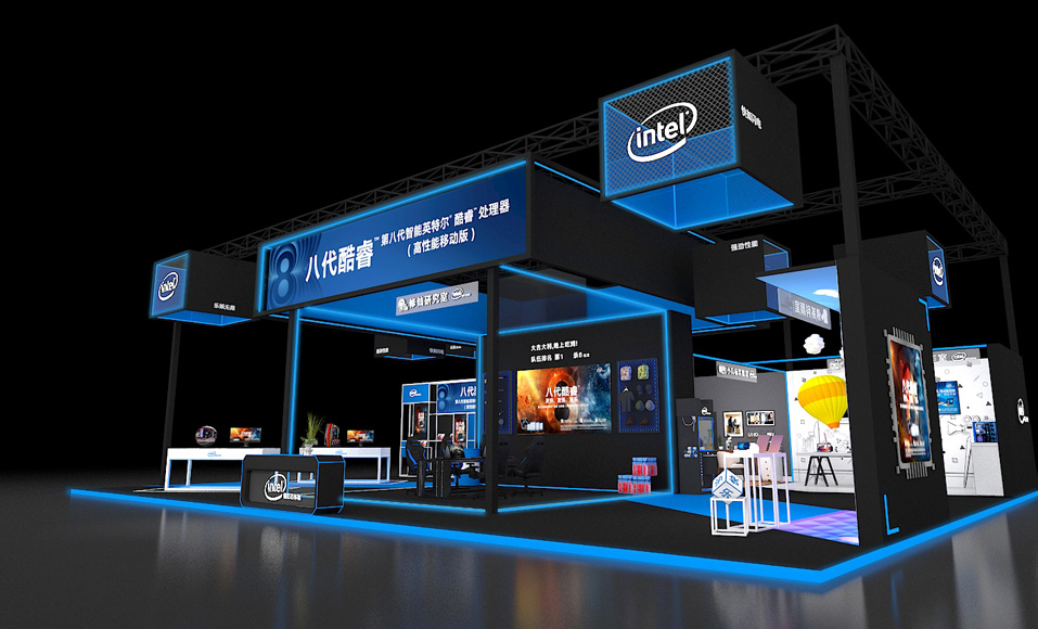 Intel CES展览馆