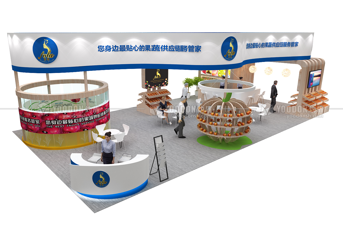 进博会展台设计图